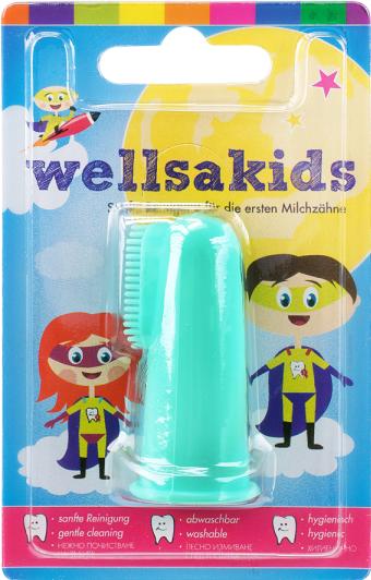 Produktbild Wellsamed Finger-Zahnbürste für Babys von (Weich, 1 x)