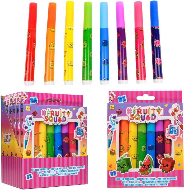 Canenco Fruitysquad Duft-Filzstifte 8-Pack (8 x)