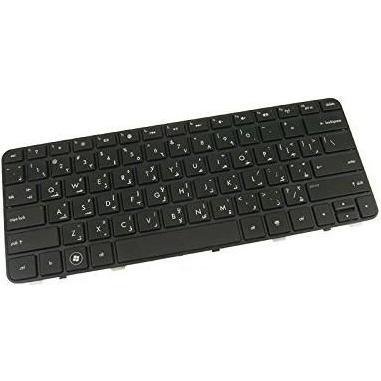 HP Keyboard Intl, Notebook Ersatzteile, Schwarz