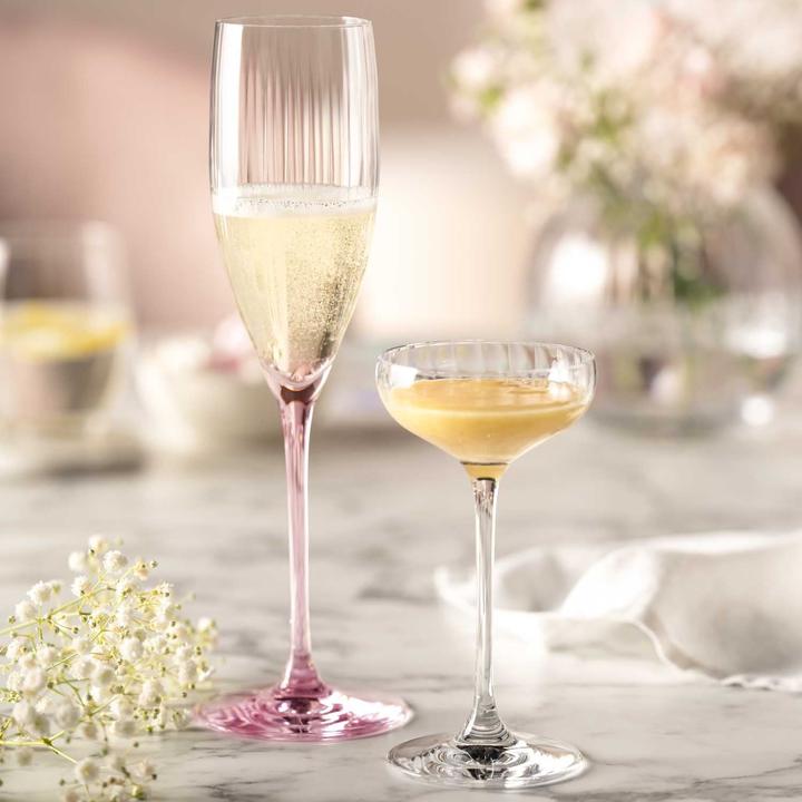 Produktbild Leonardo Sektglas Poesia 250 ml, 6 Stück, Rosa (25 cl, 6 Gläser, Sektgläser)