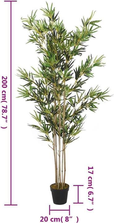 Immagine prodotto vidaXL künstlicher Bambus (200 cm)