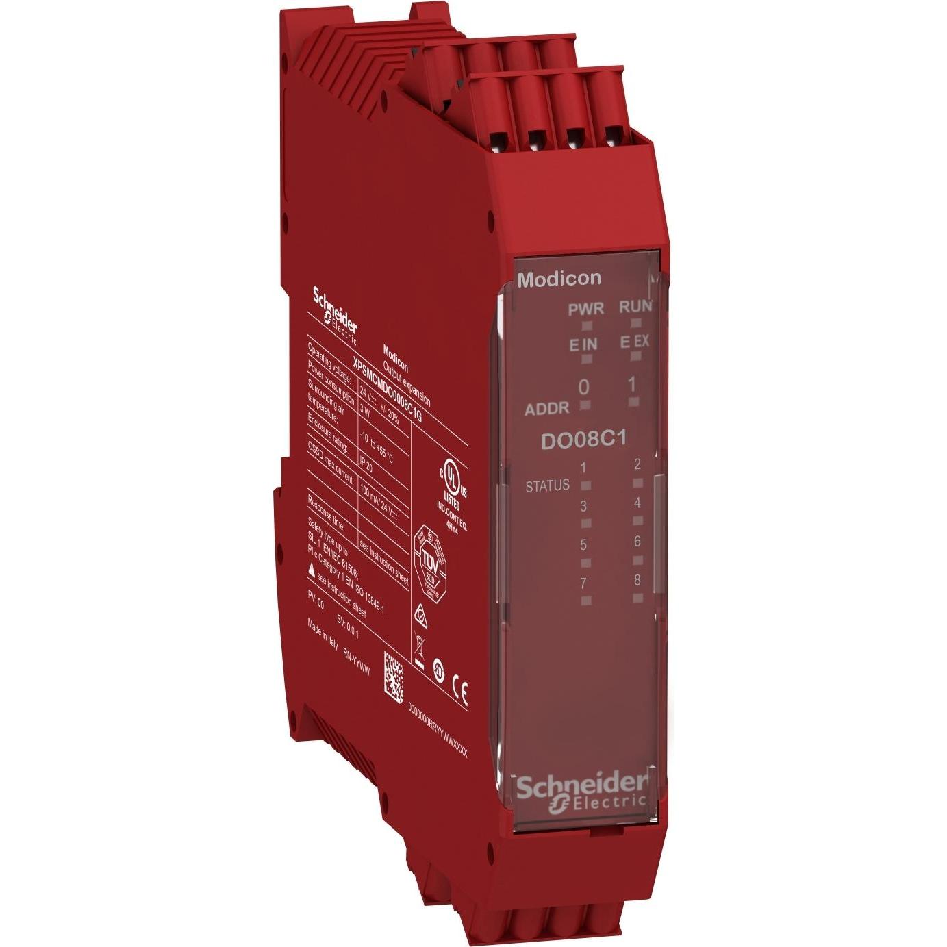 Schneider XPSMCMDO0008C1G, Relais