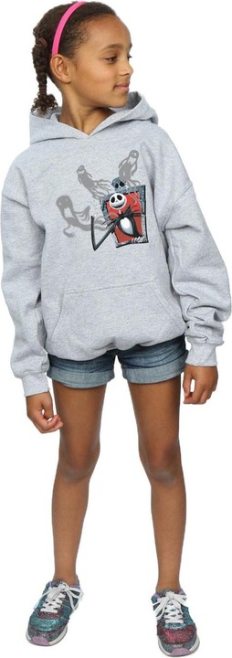 Actual product image Disney Girls Nightmare Before Christmas Ghosts Of Jack Hoodie (128)