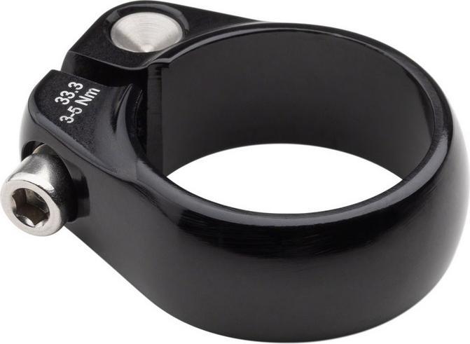 Actual product image Salsa Lip-Lock Seat Clamp, black