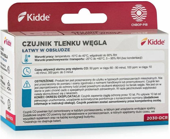 Energie-Label Kidde 2030-DSCR