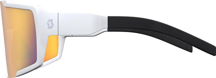 Actual product image Scott Sports Shield Compact (White Matt, Red Chrome S3 (VLT 14%))