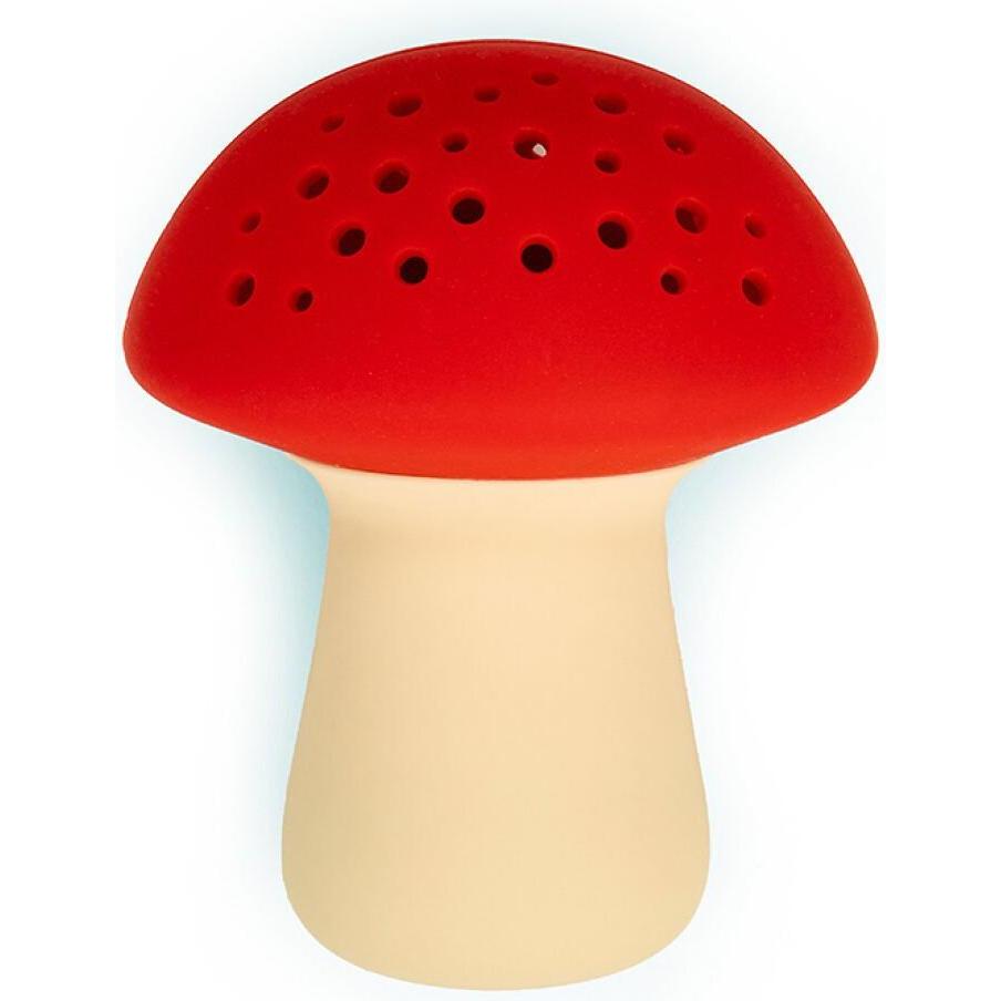 Kikkerland Mushroom Herb Infuser, Gadget da cucina, Rosso