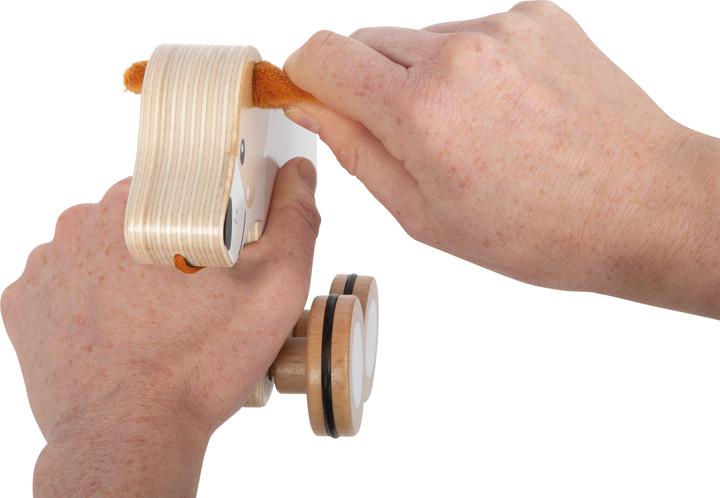 Image du produit small foot Chien à tirer avec oreilles crépitantes