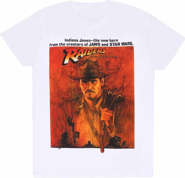 Image du produit Indiana Jones Adulte Raiders Of The Lost Ark Poster TShirt (XXL)
