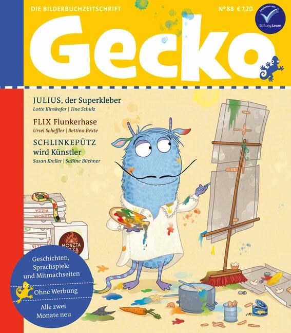 Produktbild Gecko Kinderzeitschrift Band 88 (Deutsch, Sabine Büchner, Ursel Scheffler, Lotte Kinskofer, Jens Rassmus, Arne Rautenberg, Susan Kreller, Tine Schulz, Ina Hattenhauer, Mascha Greune, Ulf K., Bettina Bexte, Ina Nefzer, Annika Øyrabø, 2022)