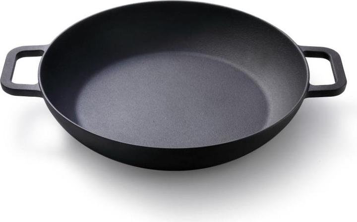 Immagine prodotto Skottsberg Pentola in ghisa da 31,5 cm (Padella grill, Padella per friggere, Pirofila + casseruola, Ghisa, 31.50 x 6 cm)
