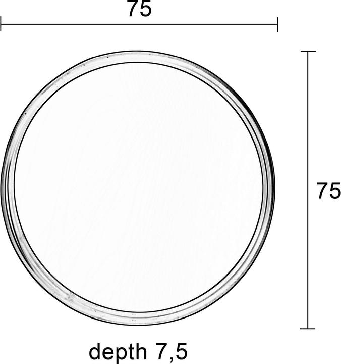 Produktbild White Label Living Raj (Ø 75 cm)