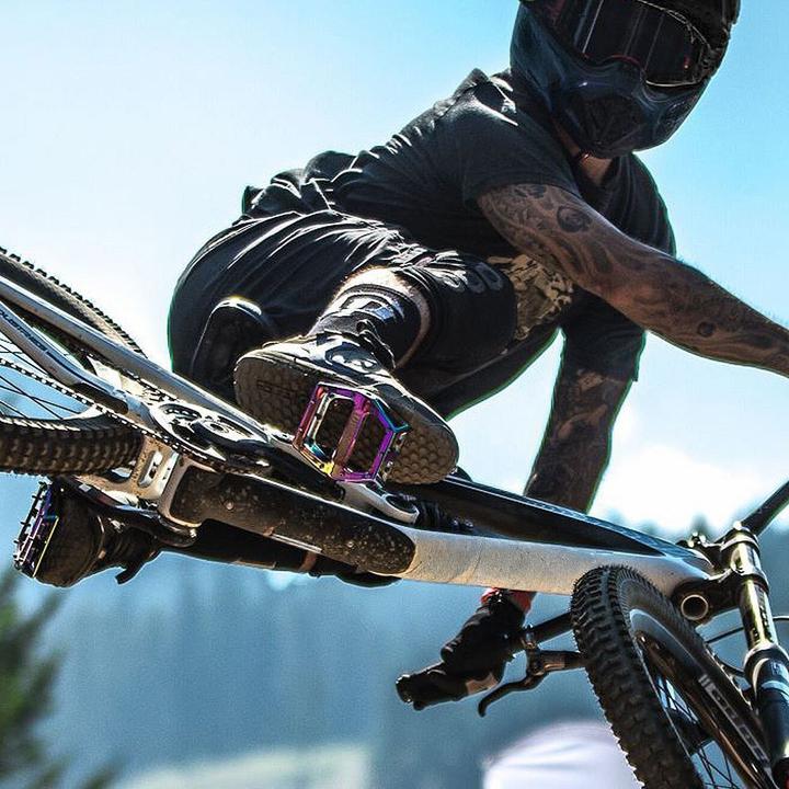 Actual product image DMR Vault Andreu Lacondeguy Signature Pedal Oil Slick