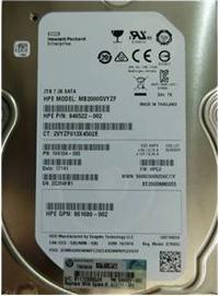Produktbild HPE SPS-DRV HDD 2TB 6G 7.2K LFF SA (2 TB, 3.5")