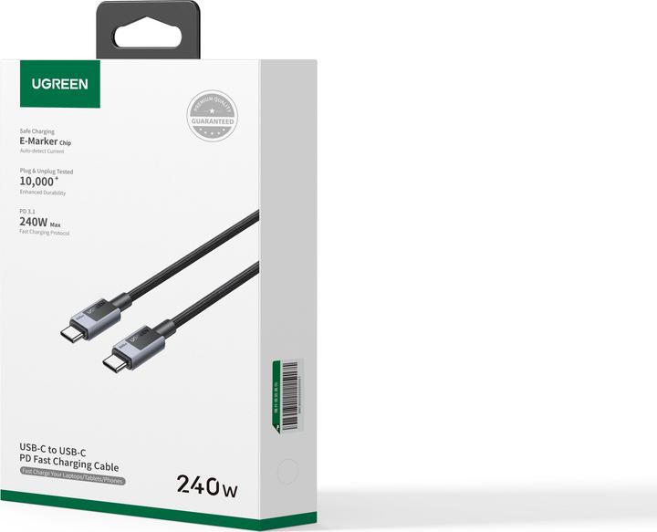 Image du produit Ugreen USB C — USB C (1 m, USB 2.0, 240 W)