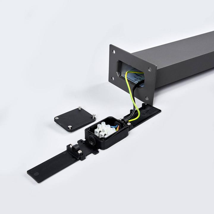 Image du produit Lucande Marius LED Lampe de jardin H100 Graphite (600 lm, IP54)