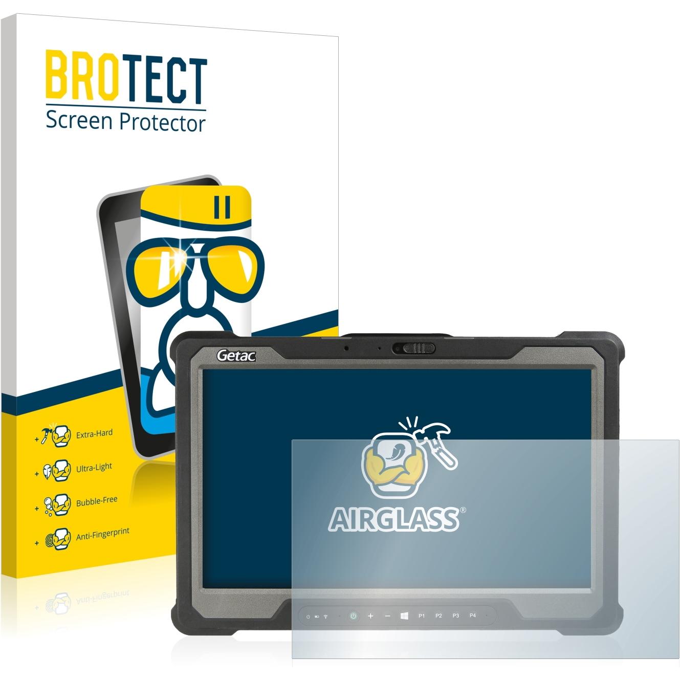 BROTECT AirGlass Panzerglasfolie (1 Stück, A140), Tablet Schutzfolie