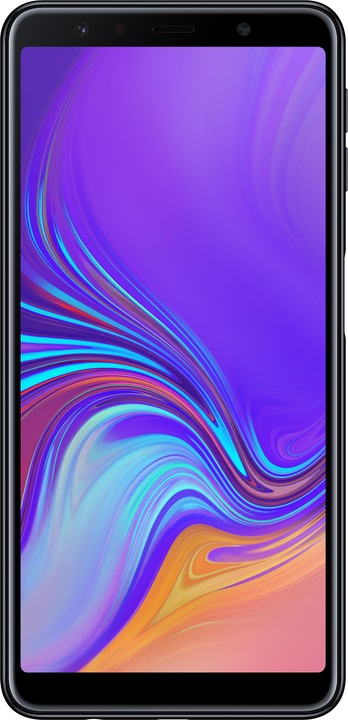 Samsung Galaxy A7 EU (64 GB, Black, 6", Dual SIM + SD, 24 Mpx, 4G)