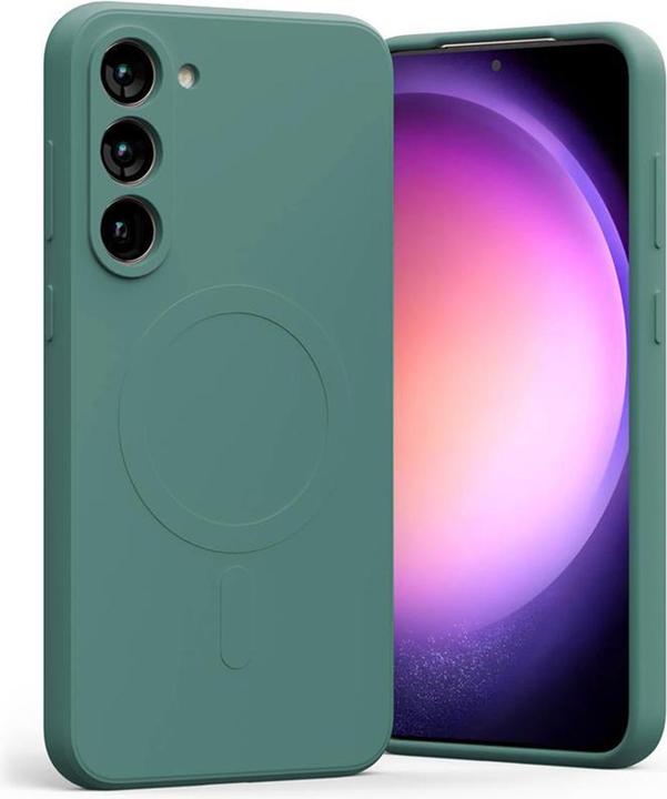 Immagine prodotto Semi-Silicon Magsafe Samsung S23 Plus, GRÜN (Samsung Galaxy S23+)