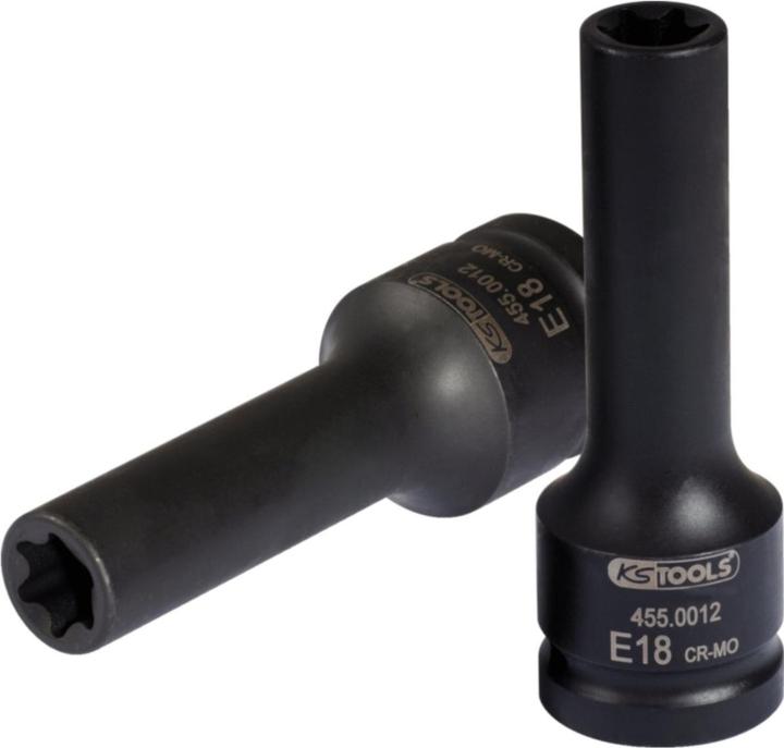 KS Tools 3/4" Torx E impact socket, deep, E18
