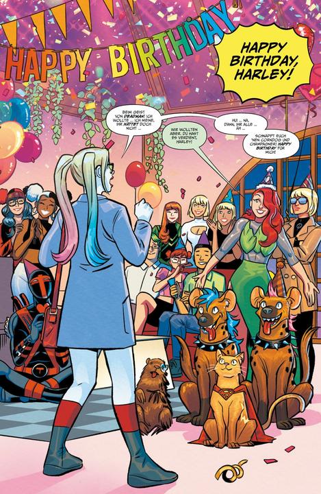 Immagine prodotto Panini Harley Quinn (Tedesco, Alexis Quasarano, Brandt & Stein, Dani, Erica Henderson, Grace Ellis, Gretchen Felker-Martin, Hannah Templer, Joanne Starer, Marcial Toledano Vargas, Natacha Bustos, Riccardo Fedrici, Sweeney Boo, Tini Howard, 2025)