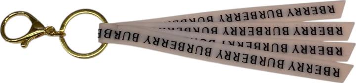 Actual product image Burberry Logo Rubber Keychain