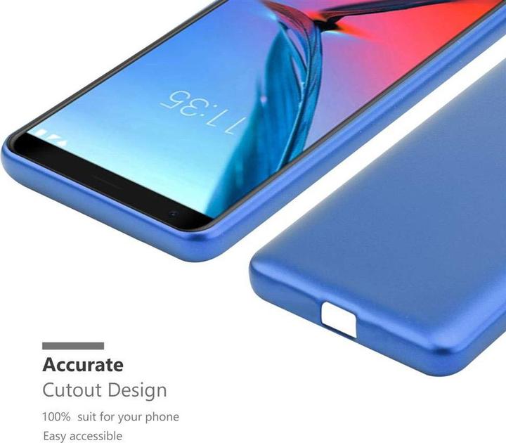 Produktbild Cadorabo TPU Matt Metallic Cover (ZTE Blade V9)