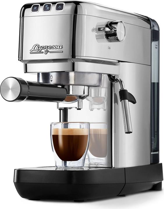 Actual product image Tchibo Lapressa" portafilter espresso machine, stainless steel