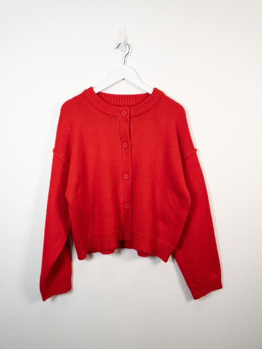 Produktbild Spokey Normal geschnitten Rundhals Strickjacke Strickjacke (M)