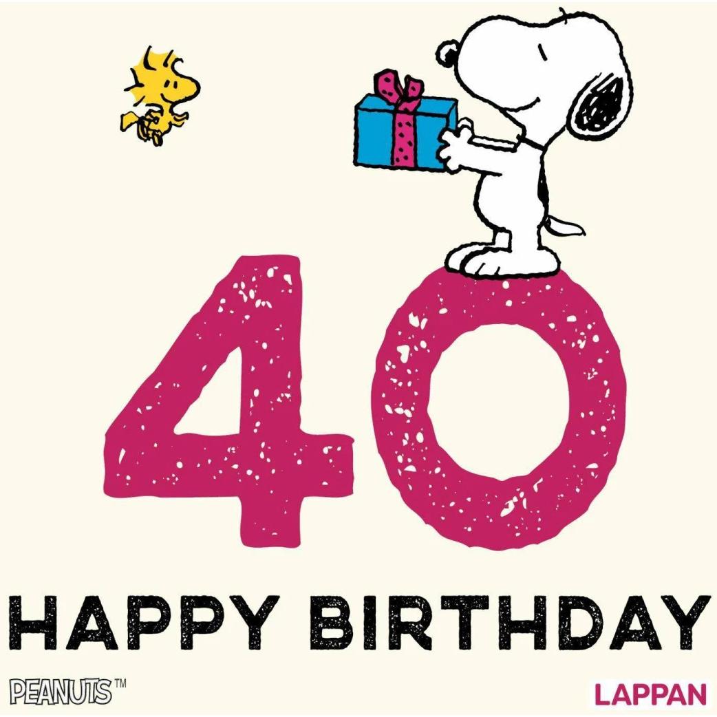 Peanuts Geschenkbuch: Happy Birthday zum 40. Geburtstag, Belletristik von Charles M. Schulz