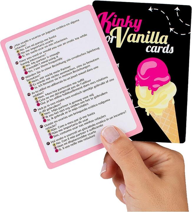 Image du produit Secret play Kinky ou Vanilla (Jeux de plateau, Anglais, Français, Allemand, Italien, Néerlandais, Espagnol, Portugais)