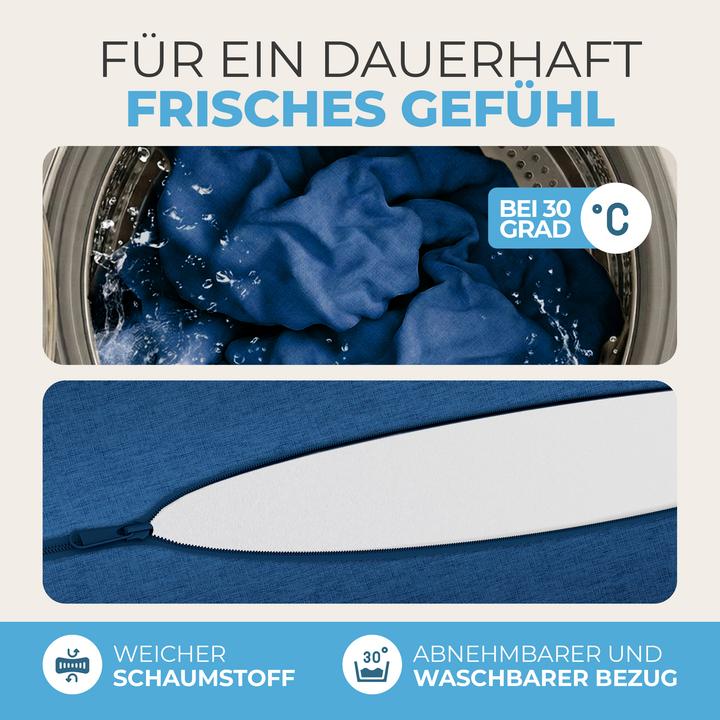 Actual product image Bestschlaf Klappbare Gästematratze (Foam core, 90 x 200 cm)