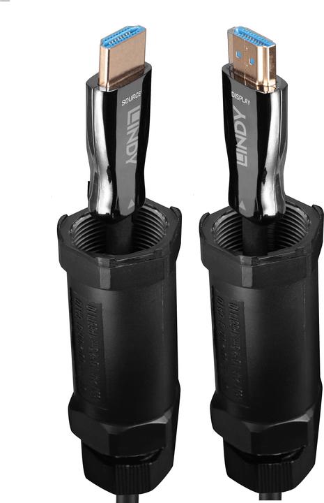 Lindy 20m gepanzert Fibre Optic Hybrid HDMI 8K60 Kabel (20 m, HDMI, 2.1)