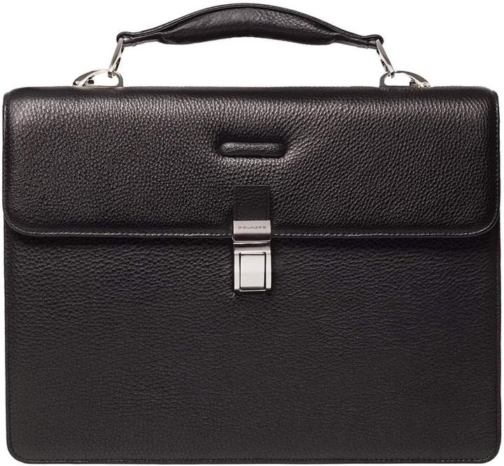 Actual product image Piquadro Schooltas Fixed Construction Leather