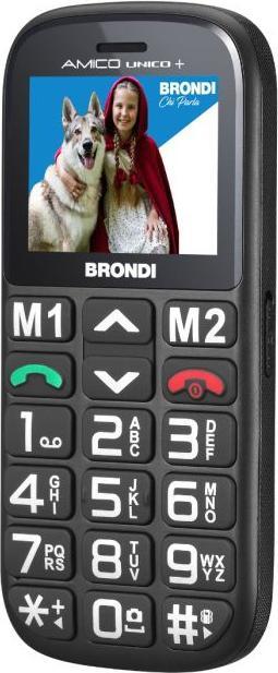 Produktbild Brondi Telefono Amico Unico Piu Black