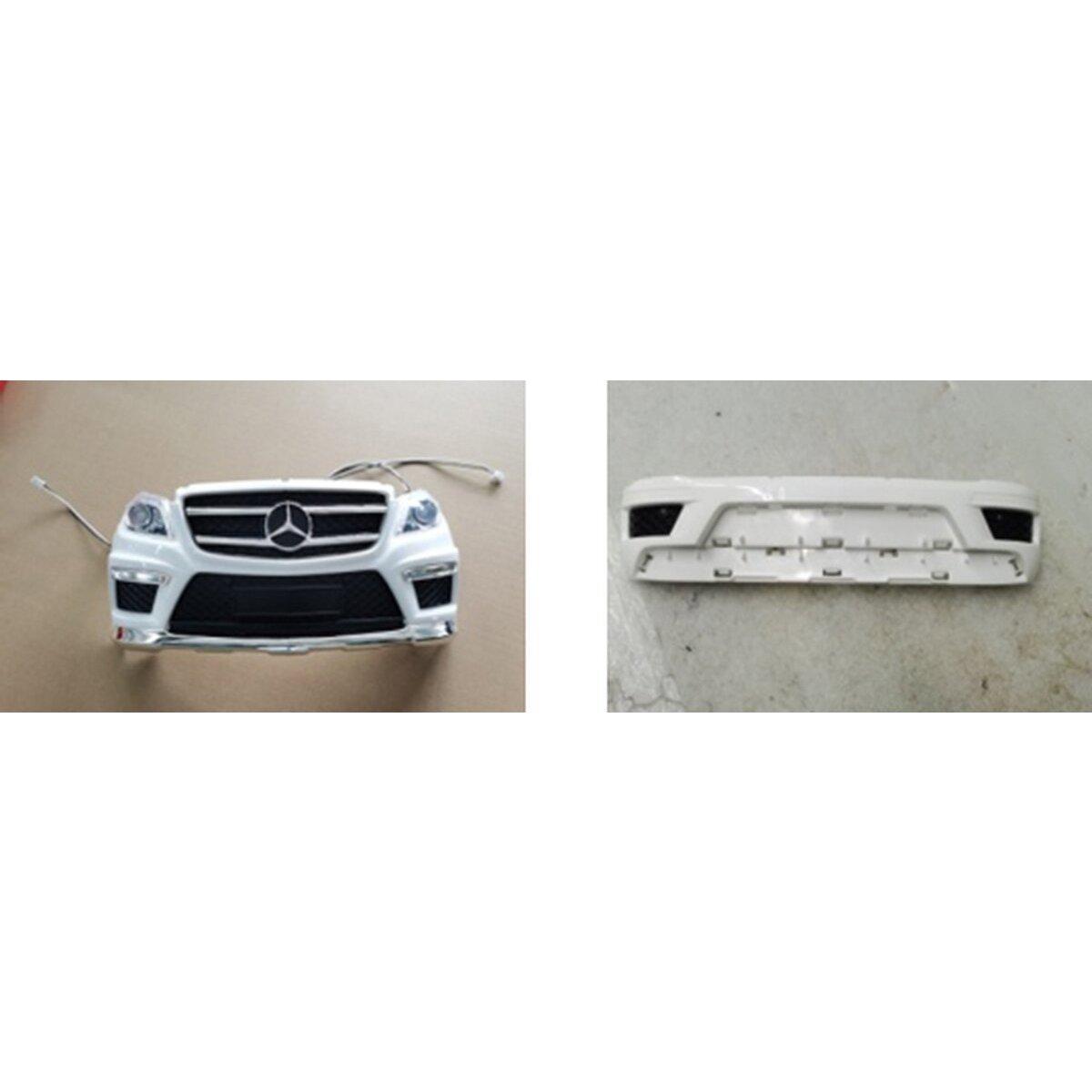 Jamara Stossstange Rutscher Mercedes-AMG GL 63 vorne + hinten incl.Karoteile weiss