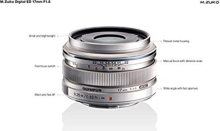 Actual product image Olympus 17mm f/1.8 (Micro Four Thirds, Micro Four Thirds)