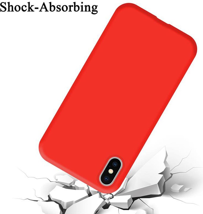 Produktbild Cadorabo TPU Liquid Silicone Case Cover (Apple iPhone X)