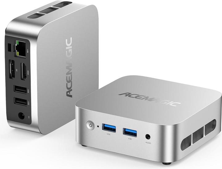 AceMagic Mini PC Twin Lake V1 N150 mit Dual HDMI+DP (8 GB, Intel N150)