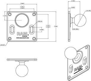 Actual product image RAM Mounts RAM-2461U