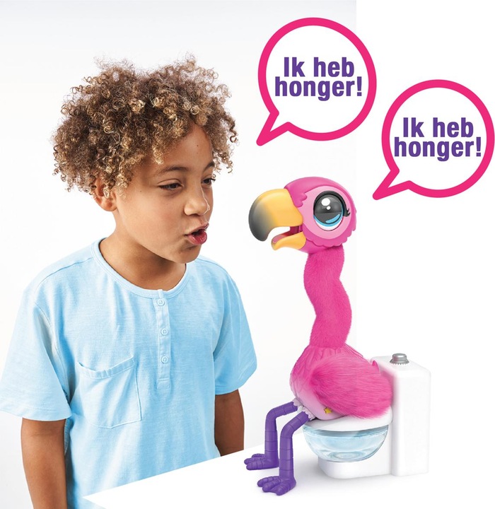 Productafbeelding Gear2play GottaGo Interactieve Zachte Speelgoed Flamingo (33 cm)