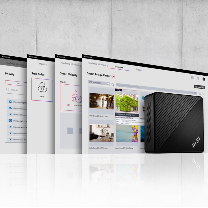 Produktbild MSI Cubi N ADL-006DE (Intel N200, 4 GB, 128 GB, Intel UHD Graphics)