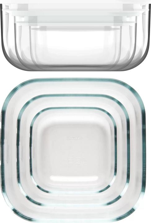Produktbild Guzzini Luftdichte Glasbehälter, 3 Stück