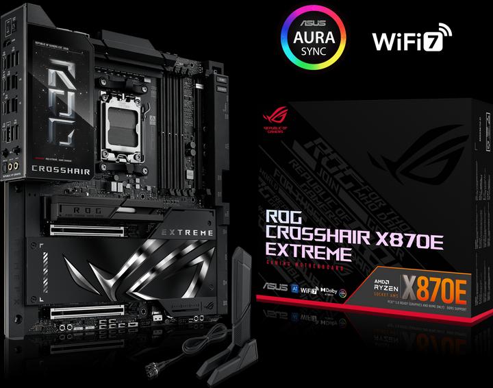 Productafbeelding ASUS ROG Crosshair X870E Extreme (AM5, AMD X870E, E-ATX)