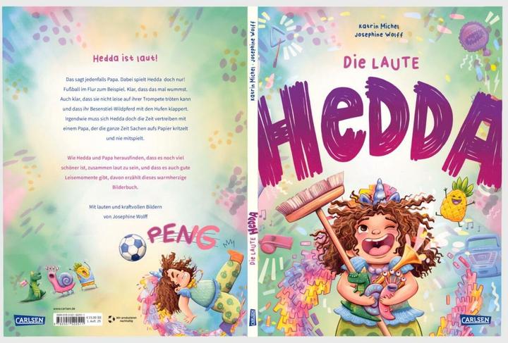 Produktbild Michel:Die laute Hedda (Deutsch, Katrin Michel, Josephine Wolff, 2025)