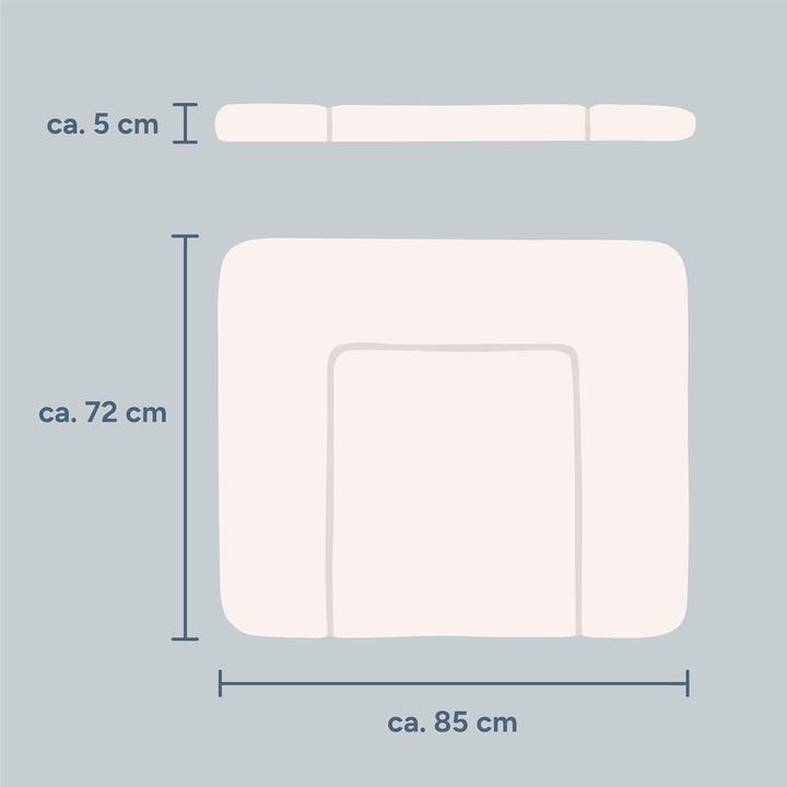 Produktbild Ehrenkind Abwaschbare Wickelauflage (72 x 85 cm)