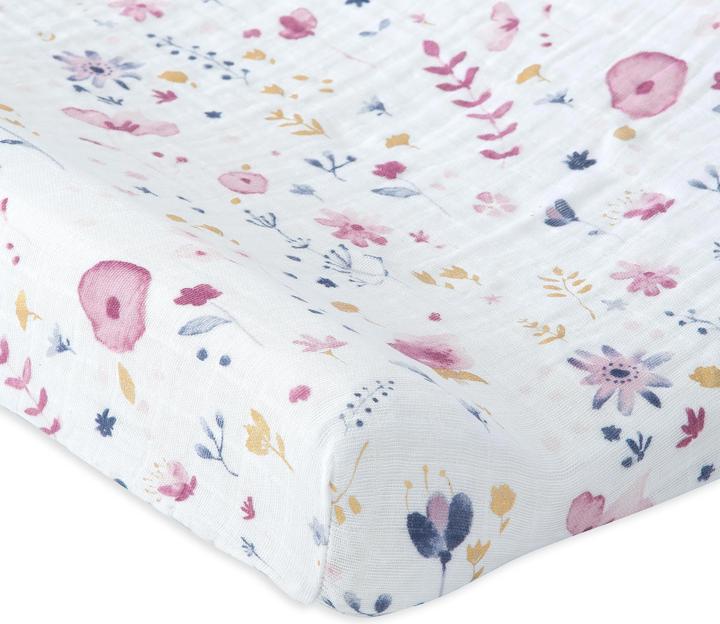 Actual product image little unicorn Changing Pad Cover (40 x 80 cm)