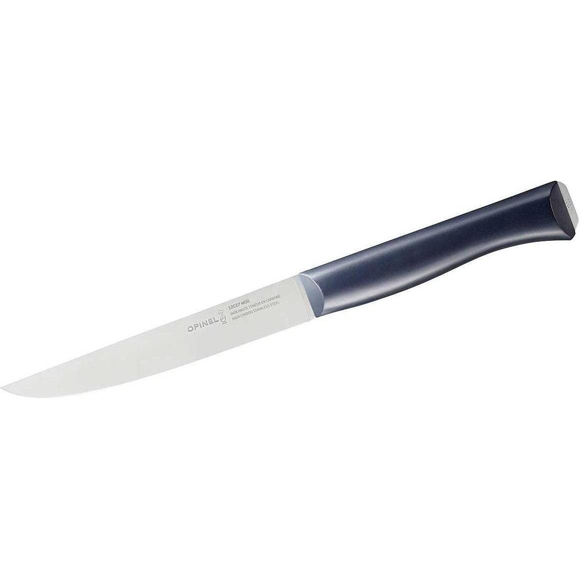 Opinel Intempora II Fleischmesser, Stahl 12C27M, rostfrei, Full Tang Klinge, glasfaserverstärkter P, Küchenmesser, Schwa...