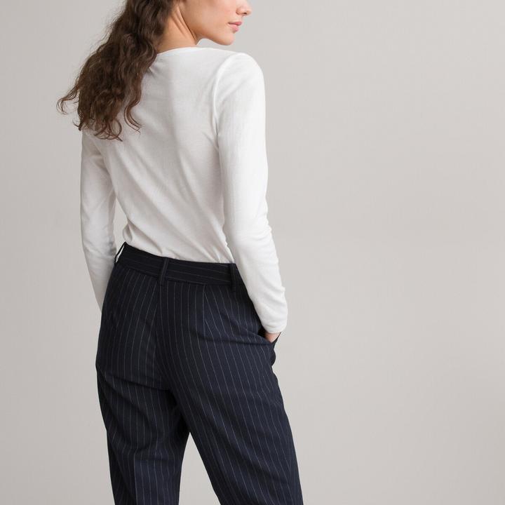 Produktbild La Redoute Collections T-Shirt mit V-Ausschnitt (L)