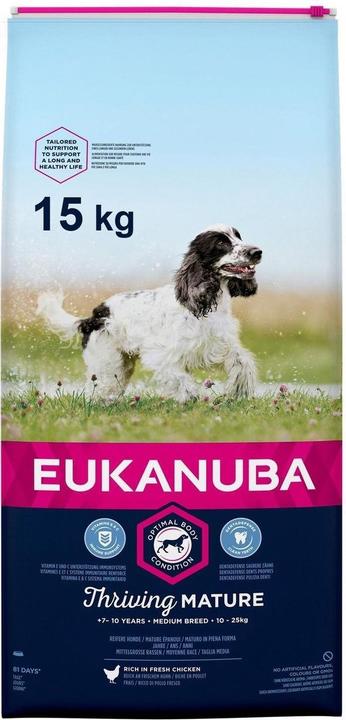 Produktbild Eukanuba Senior Medium Breed (Senior, 1 Stk., 15000 g)